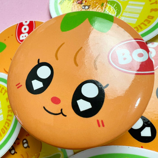 Bboogyuli Character Button: Round Can Badge