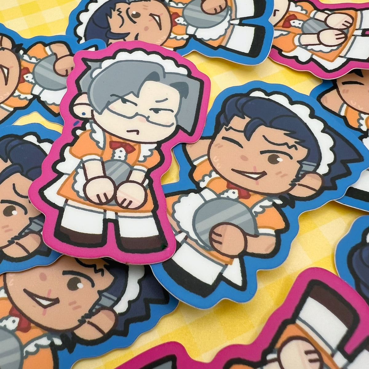 NaruMitsu Maids Stickers