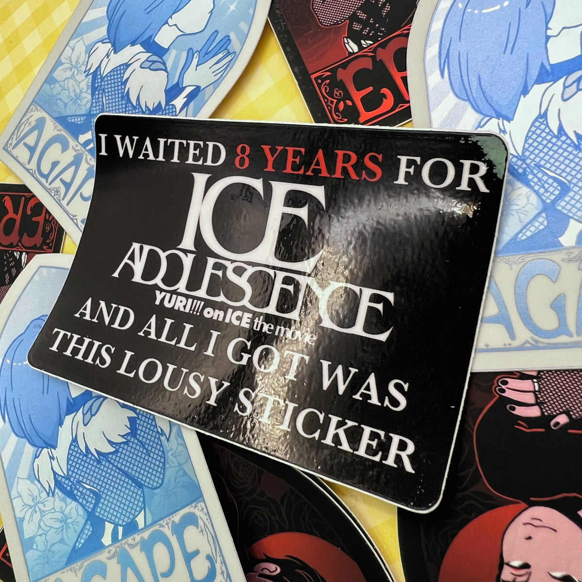 Ice Adolescense Lousy Sticker