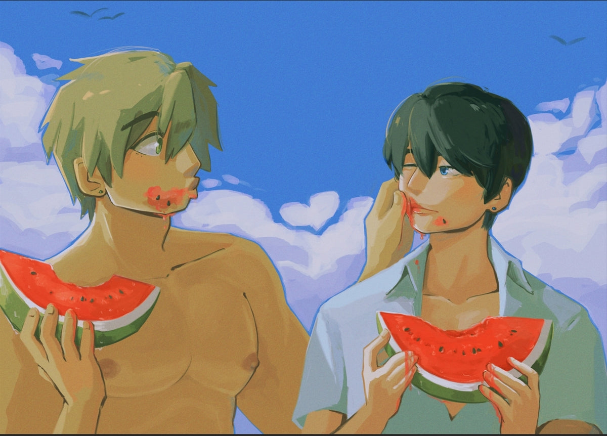 MKHR Watermelon Print