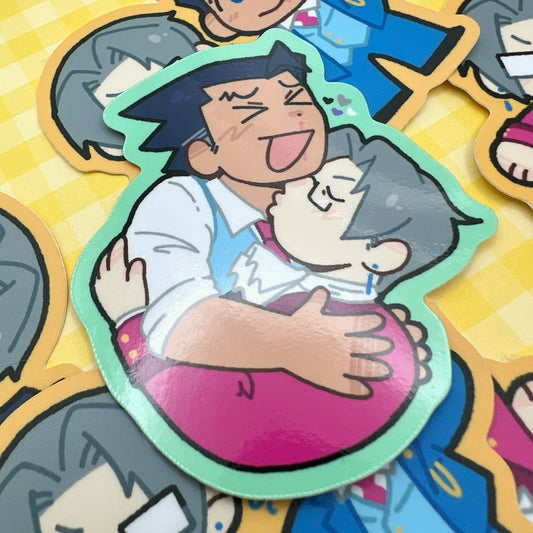 NaruMitsu Kiss Sticker