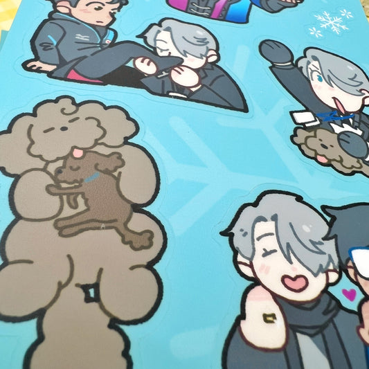 YOI Viktuuri Sticker Sheet