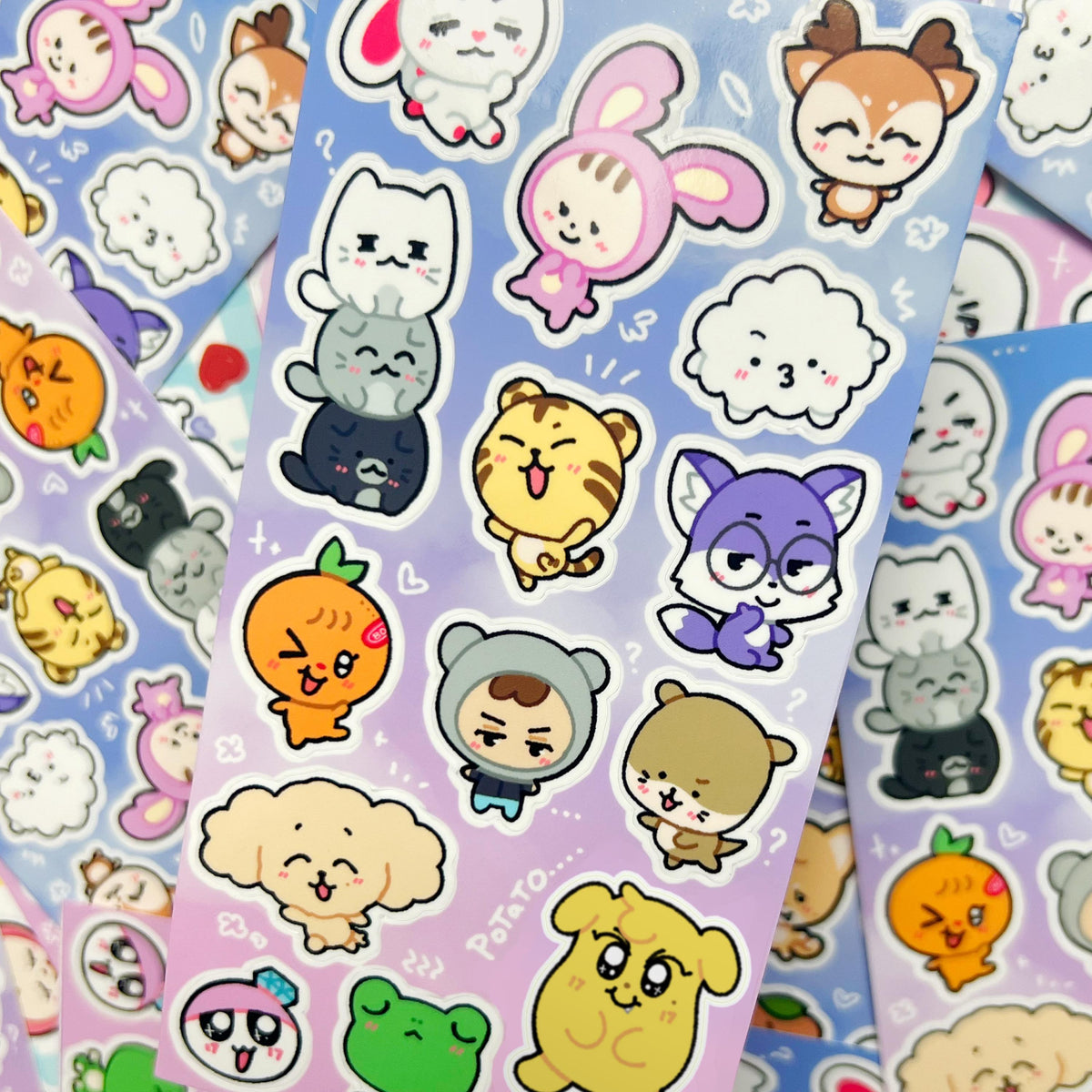 SVT Miniteen Sticker Sheet