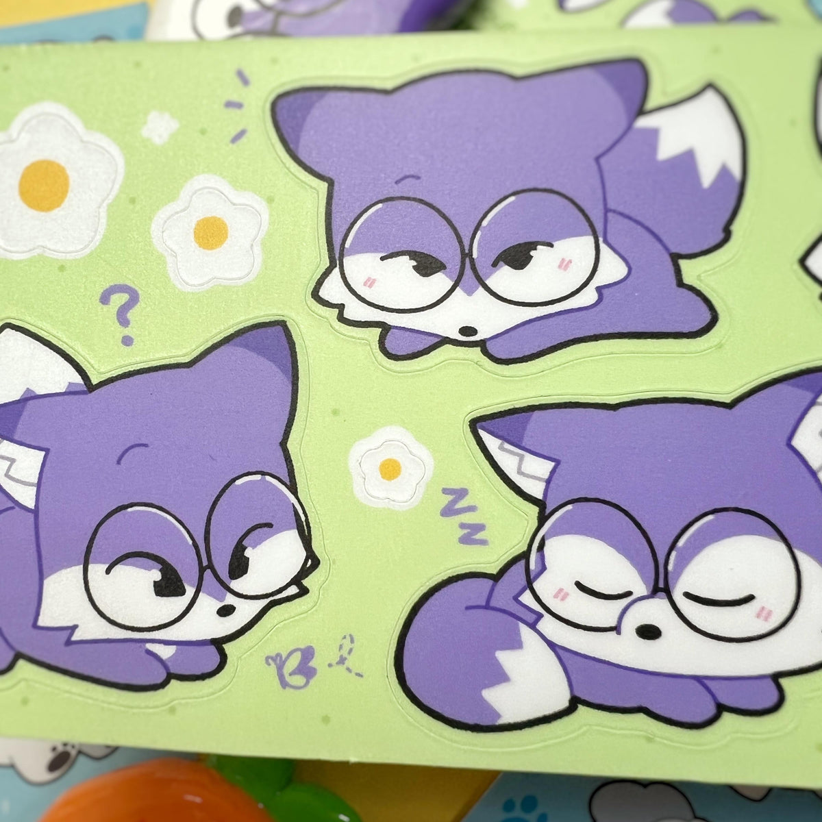 Foxdungee Sticker Sheet