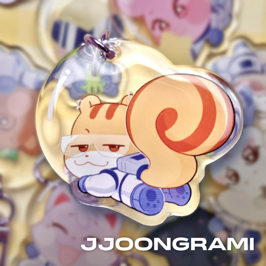 ATEEZ Aniteez NASA Epoxy Keychains