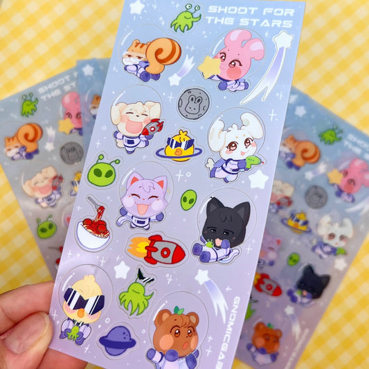 Aniteez Nasa Sticker Sheet