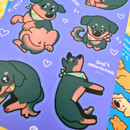 Willow the Dog Sticker Sheet