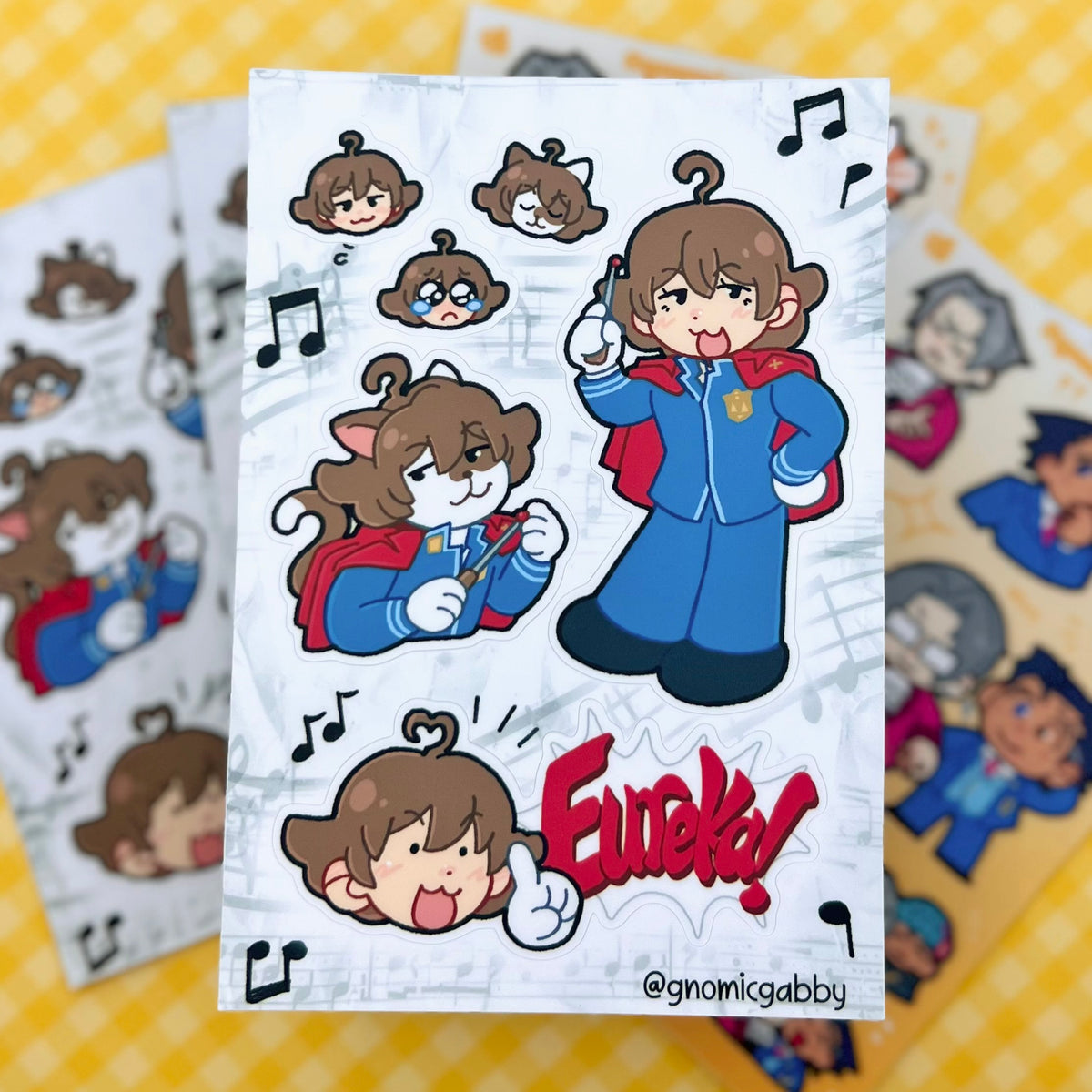 Eustace Winner Sticker Sheet
