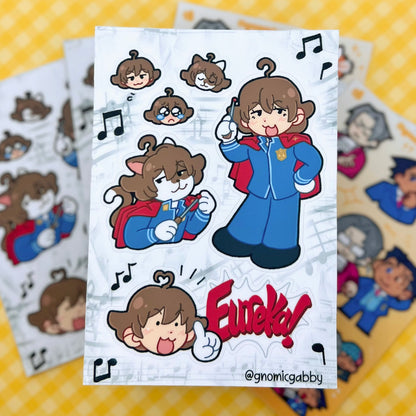 Eustace Winner Sticker Sheet