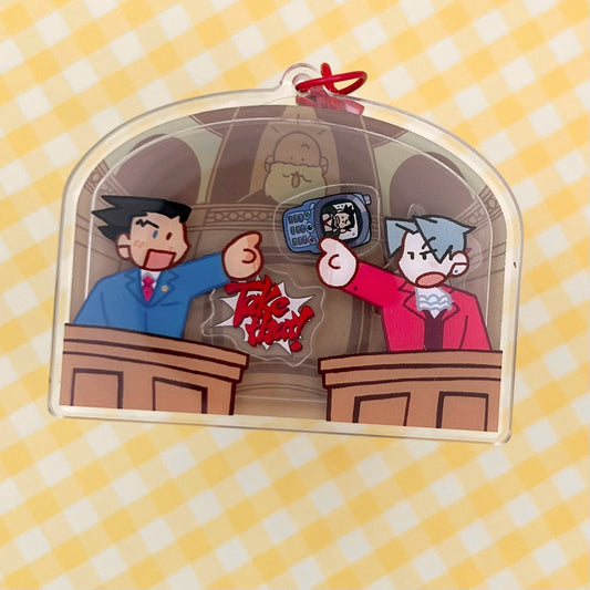 NRMT Lawyers Courtroom Shaker Charm