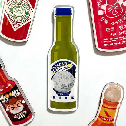 Ateez Aniteez Hot Sauce Magnets