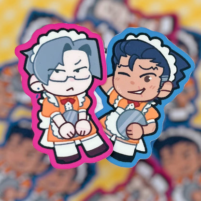 NaruMitsu Maids Stickers