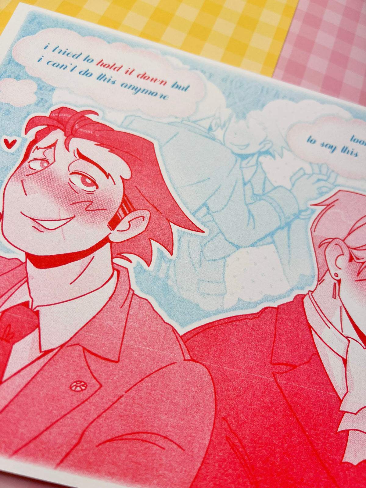 NRMT I Like You Risograph Print