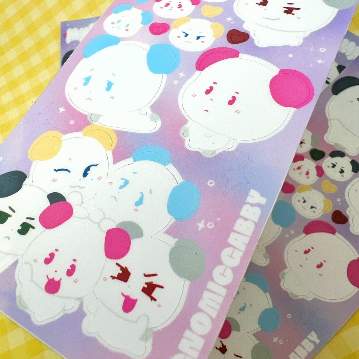 Plave MMMM Sticker Sheet