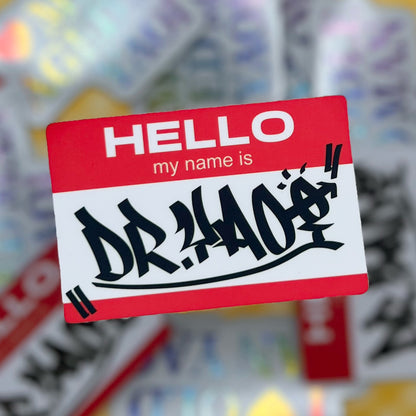 Dr.Yaoi Sticker
