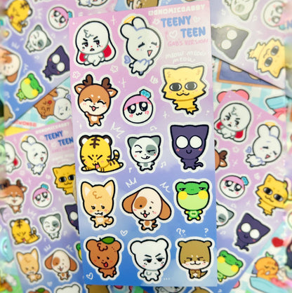 SVT Teeny Teen Sticker Sheet