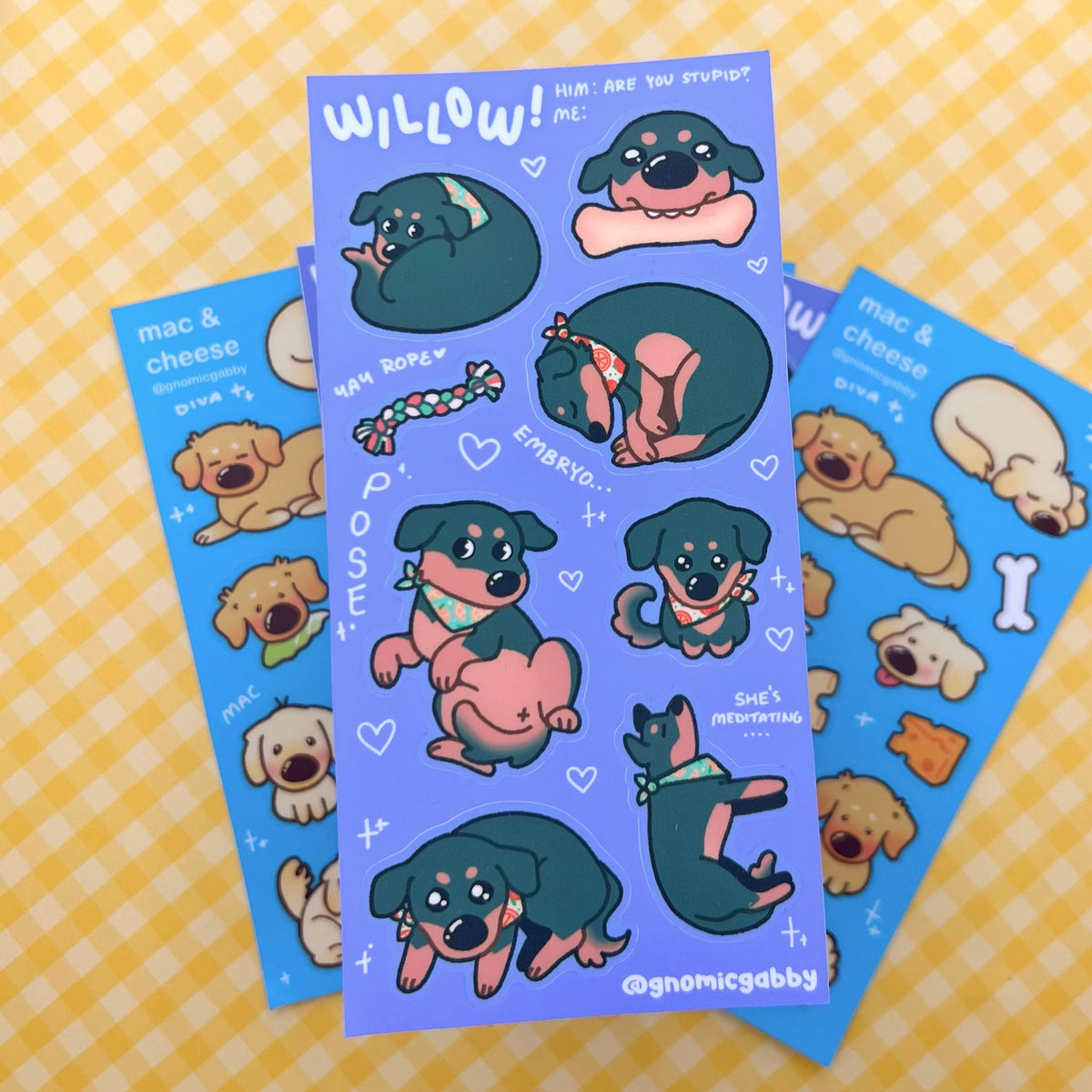 Willow the Dog Sticker Sheet