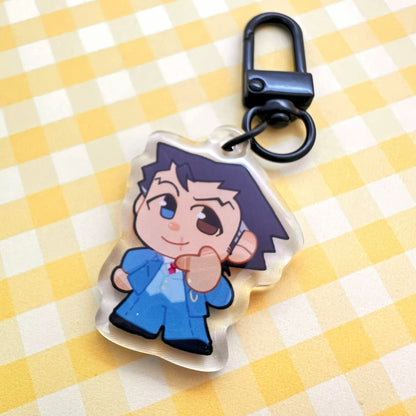 Ace Lawyer Game Gummy Keychain