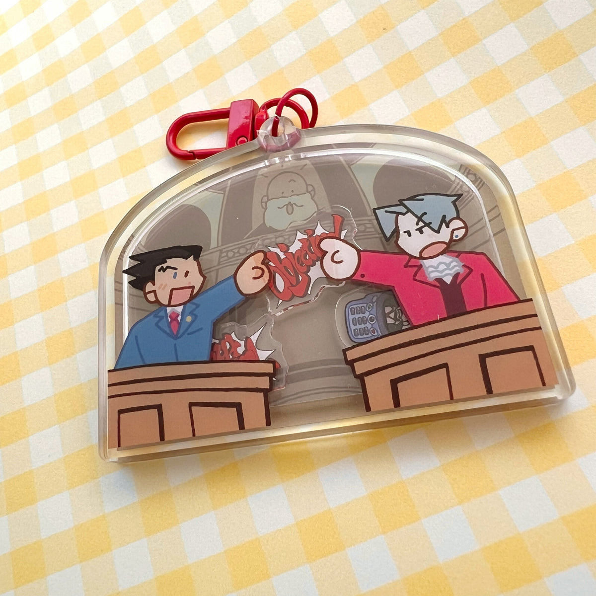 NRMT Lawyers Courtroom Shaker Charm