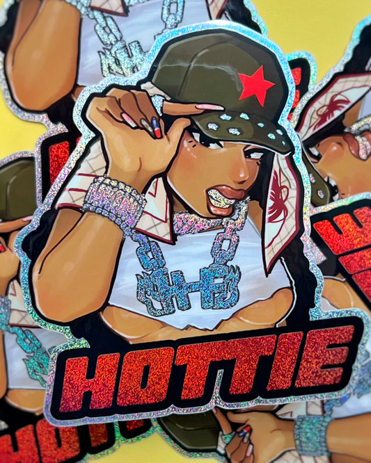 Megan Thee Stallion Hottie Sticker