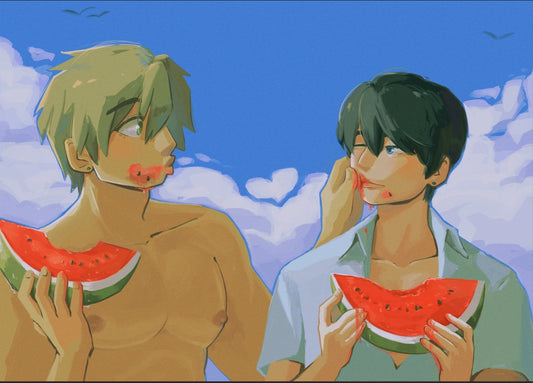 MKHR Watermelon Print