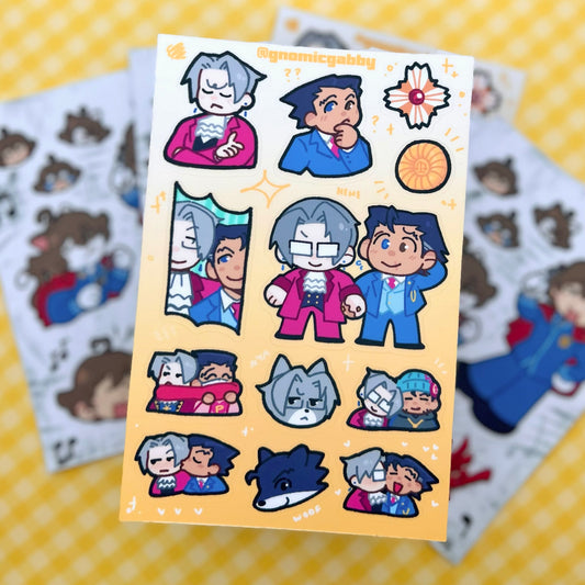NaruMitsu Sticker Sheet