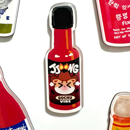 Ateez Aniteez Hot Sauce Magnets