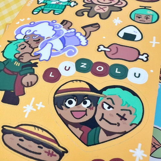 Luzo Sticker Sheet