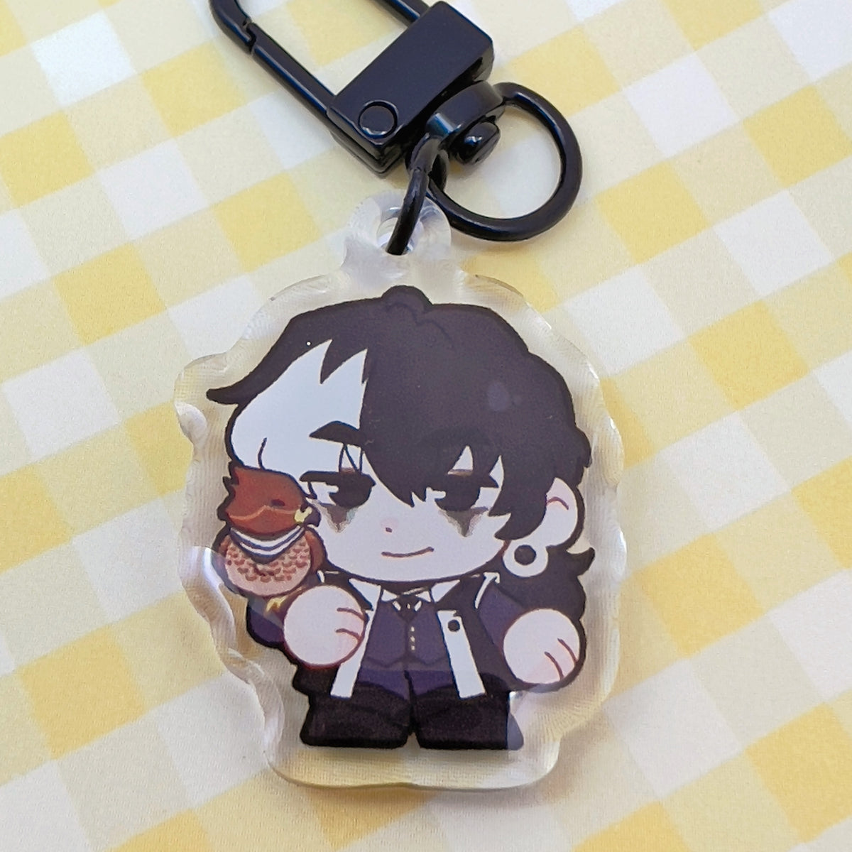 Ace Lawyer Game Gummy Keychain