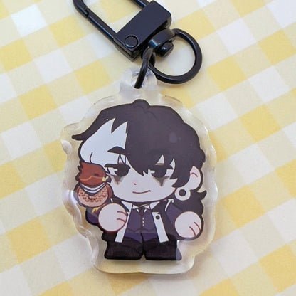 Ace Lawyer Game Gummy Keychain