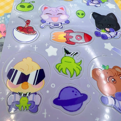 Aniteez Nasa Sticker Sheet