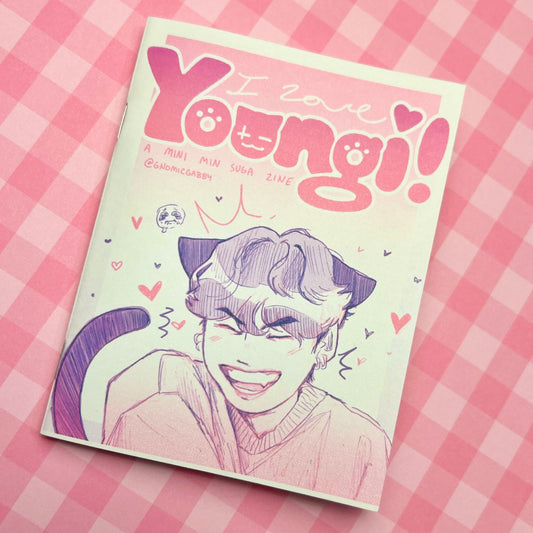 I Love Yoongi Mini Sketch Zine