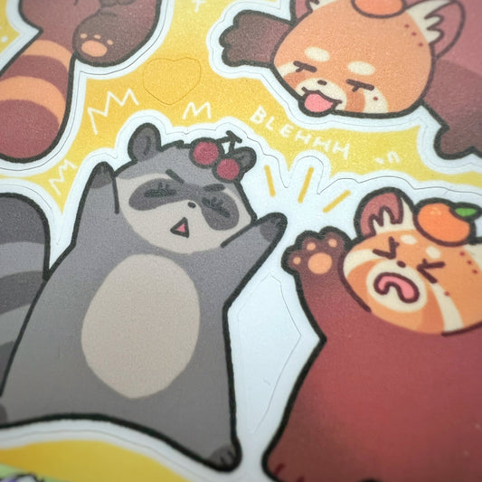 BooCoups Buddies Sticker Sheet