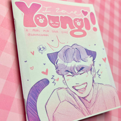I Love Yoongi Mini Sketch Zine