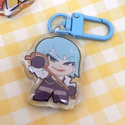 Ace Lawyer Game Gummy Keychain