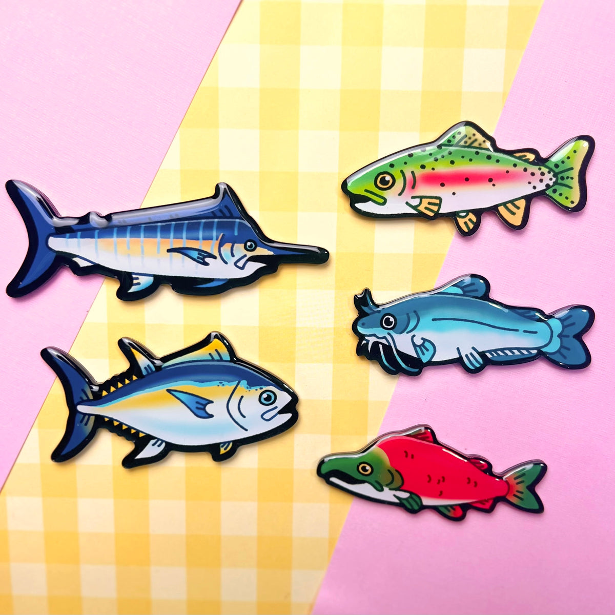 Fish Acrylic Magnets