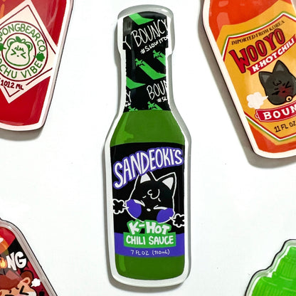 Ateez Aniteez Hot Sauce Magnets