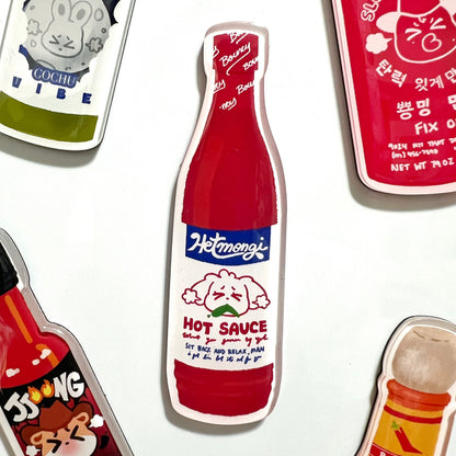 Ateez Aniteez Hot Sauce Magnets