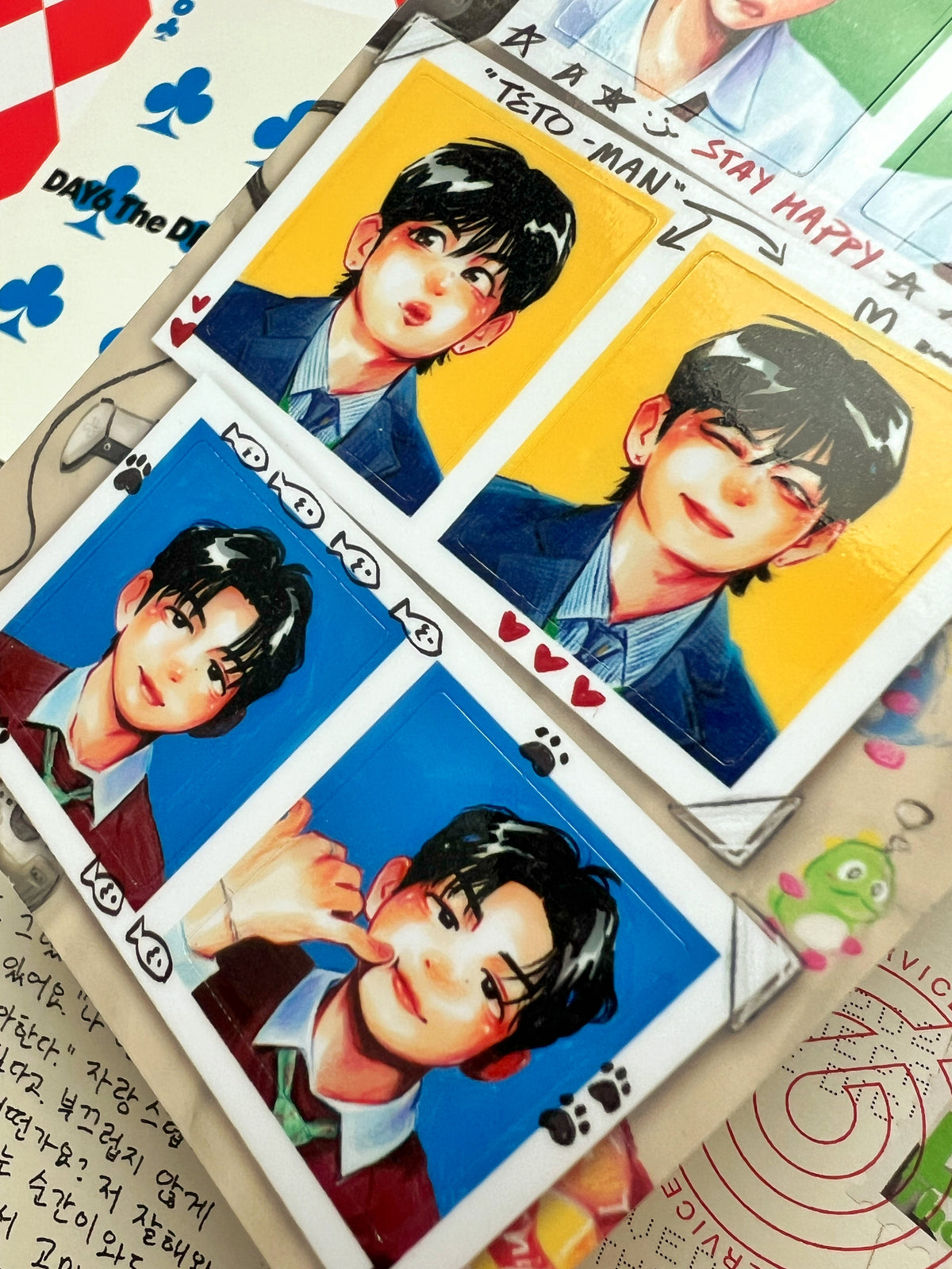 DAY6 The Decade Sticker Sheet
