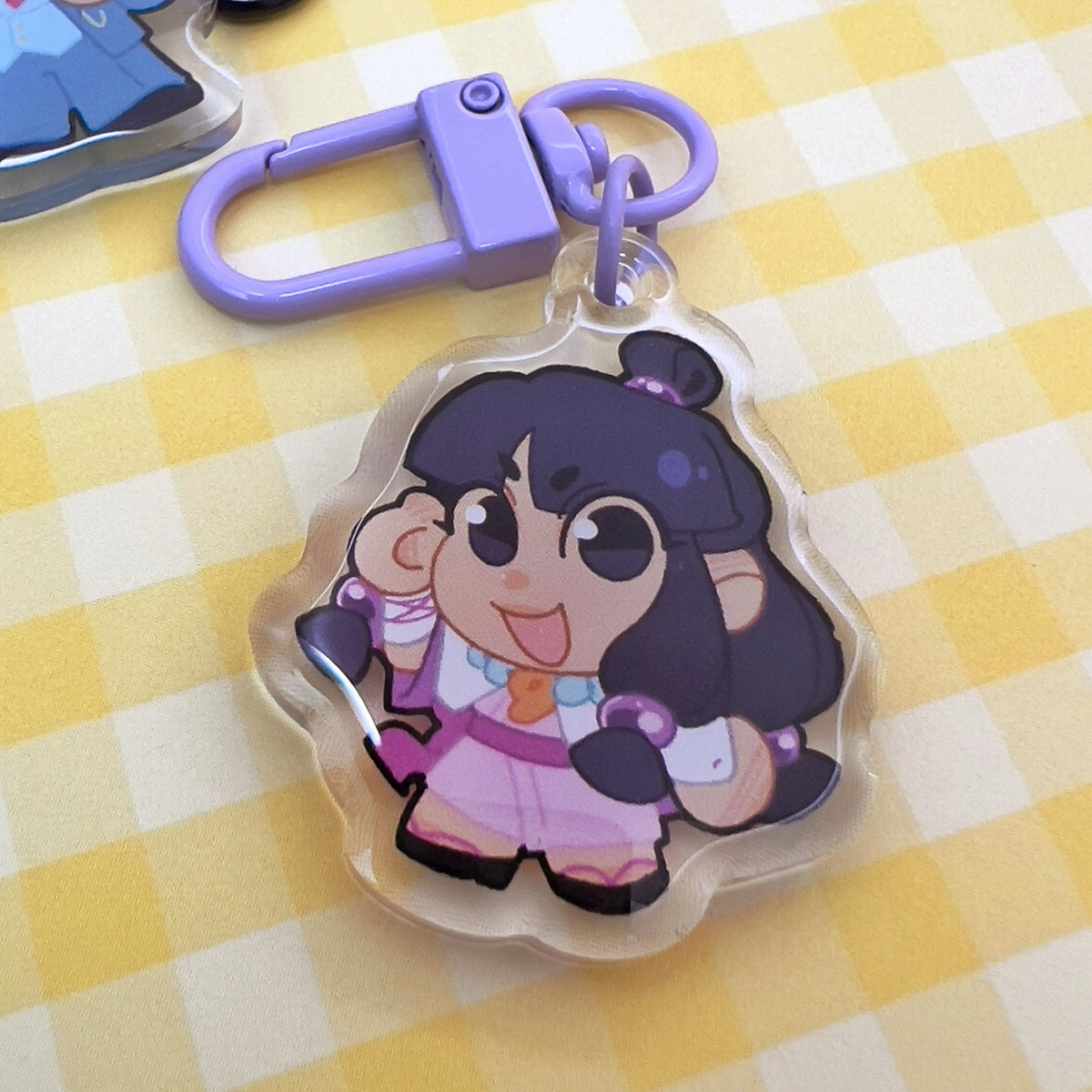Ace Lawyer Game Gummy Keychain