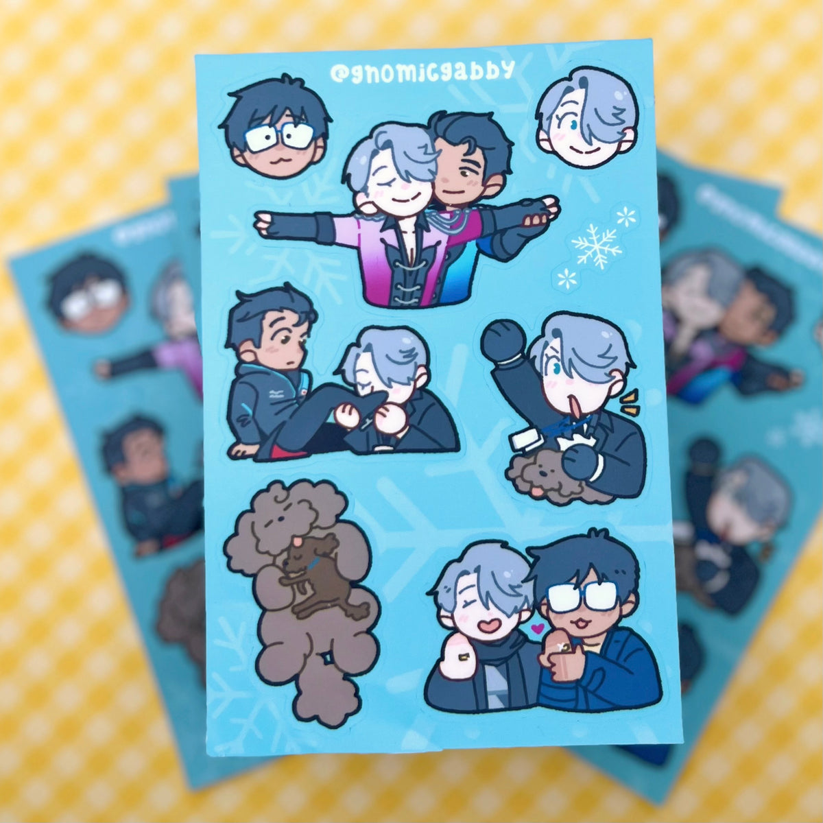 YOI Viktuuri Sticker Sheet