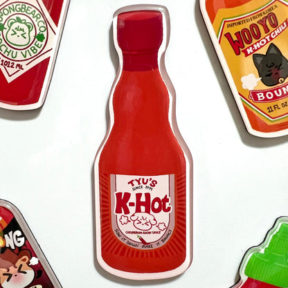 Ateez Aniteez Hot Sauce Magnets