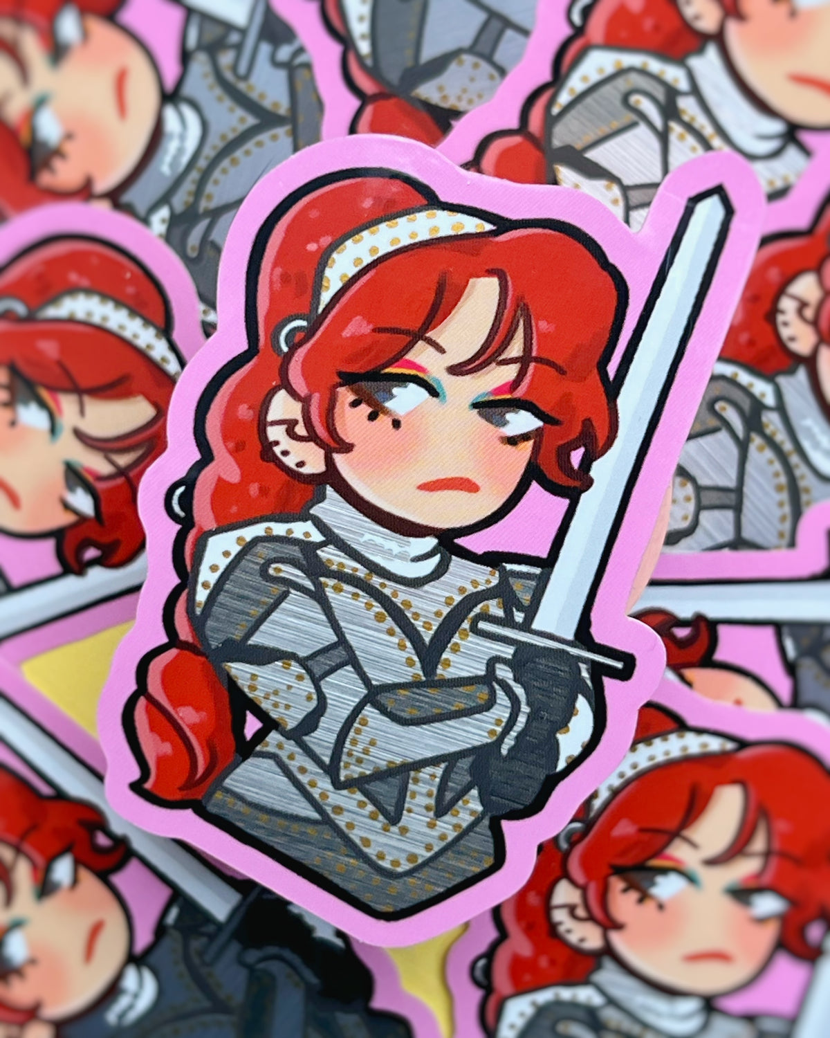 Good Luck Babe Knight Chappell Roan Sticker
