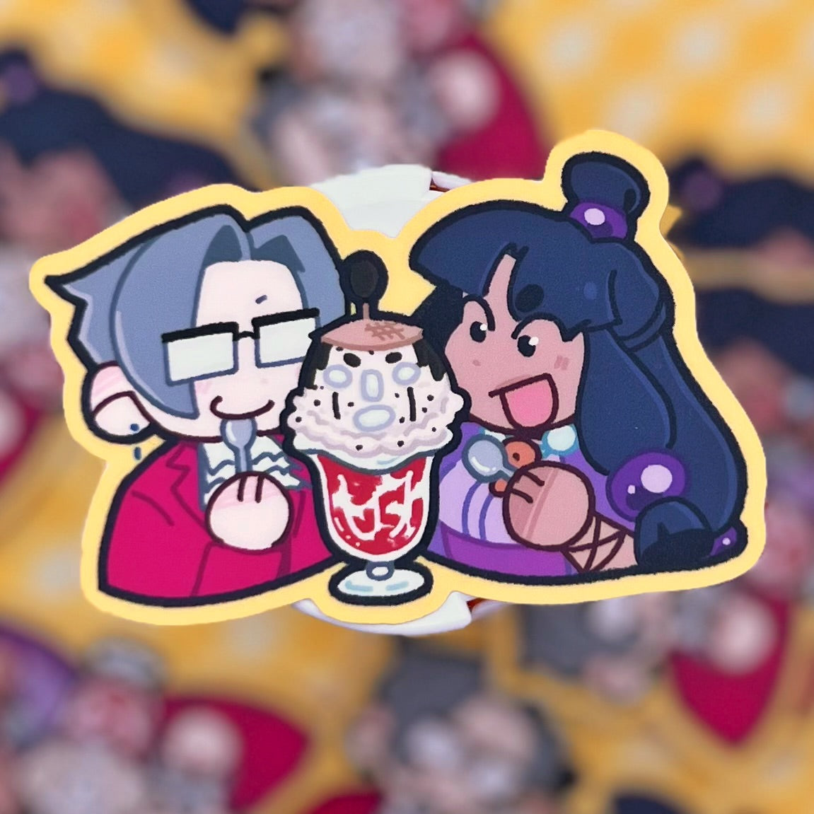 Miles Maya Sticker