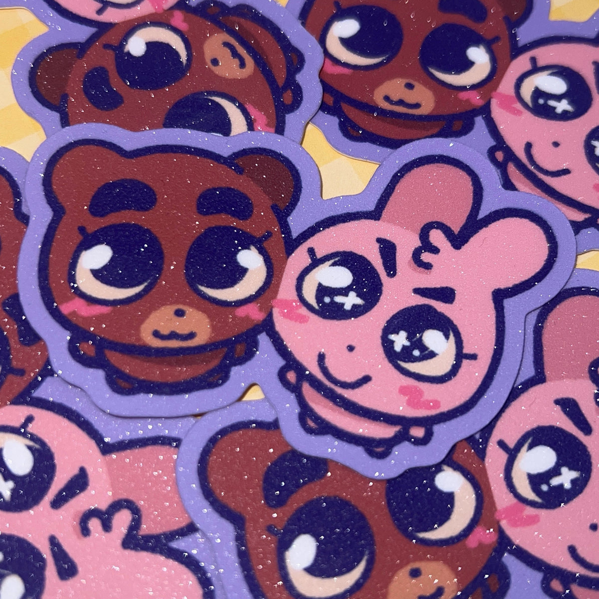 BangPil Glitter Sticker