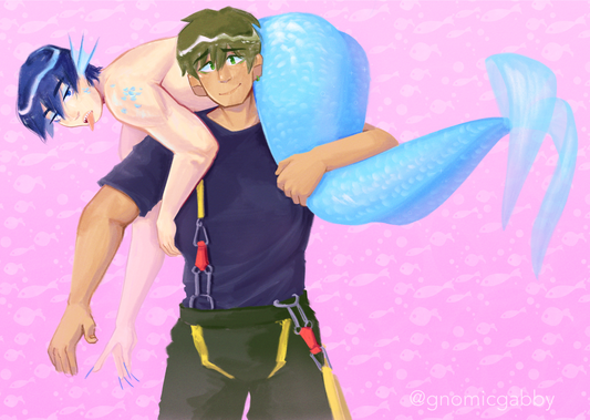 MKHR Mermaid Print