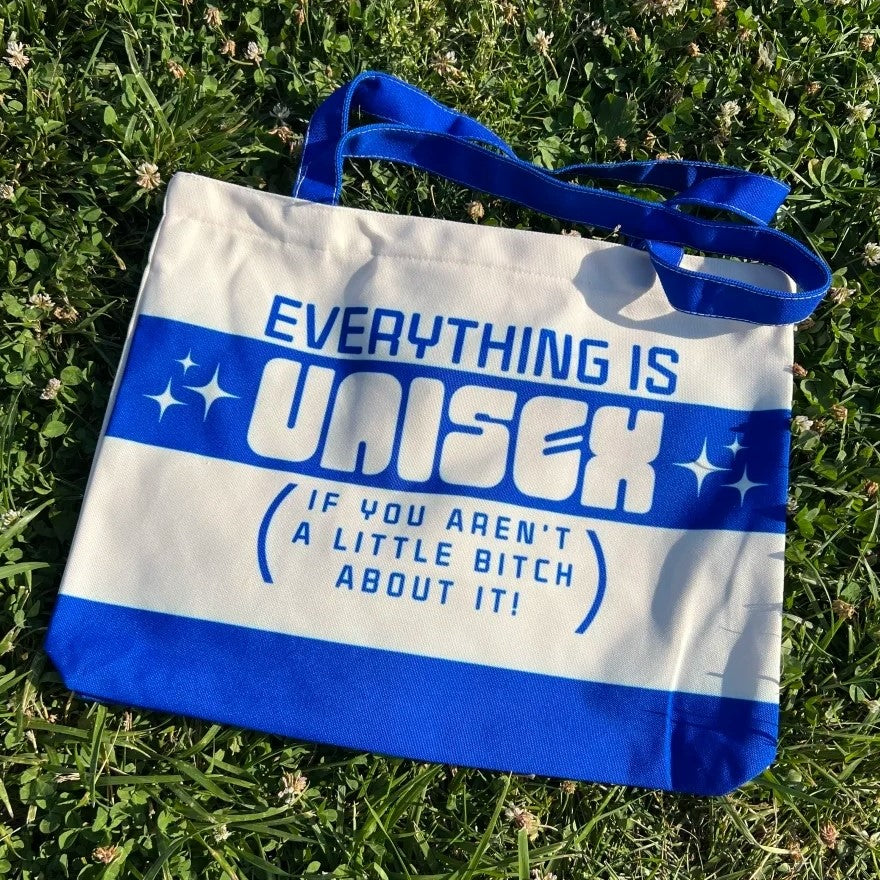 Everything is Unisex Cotton Canvas Tote Bag