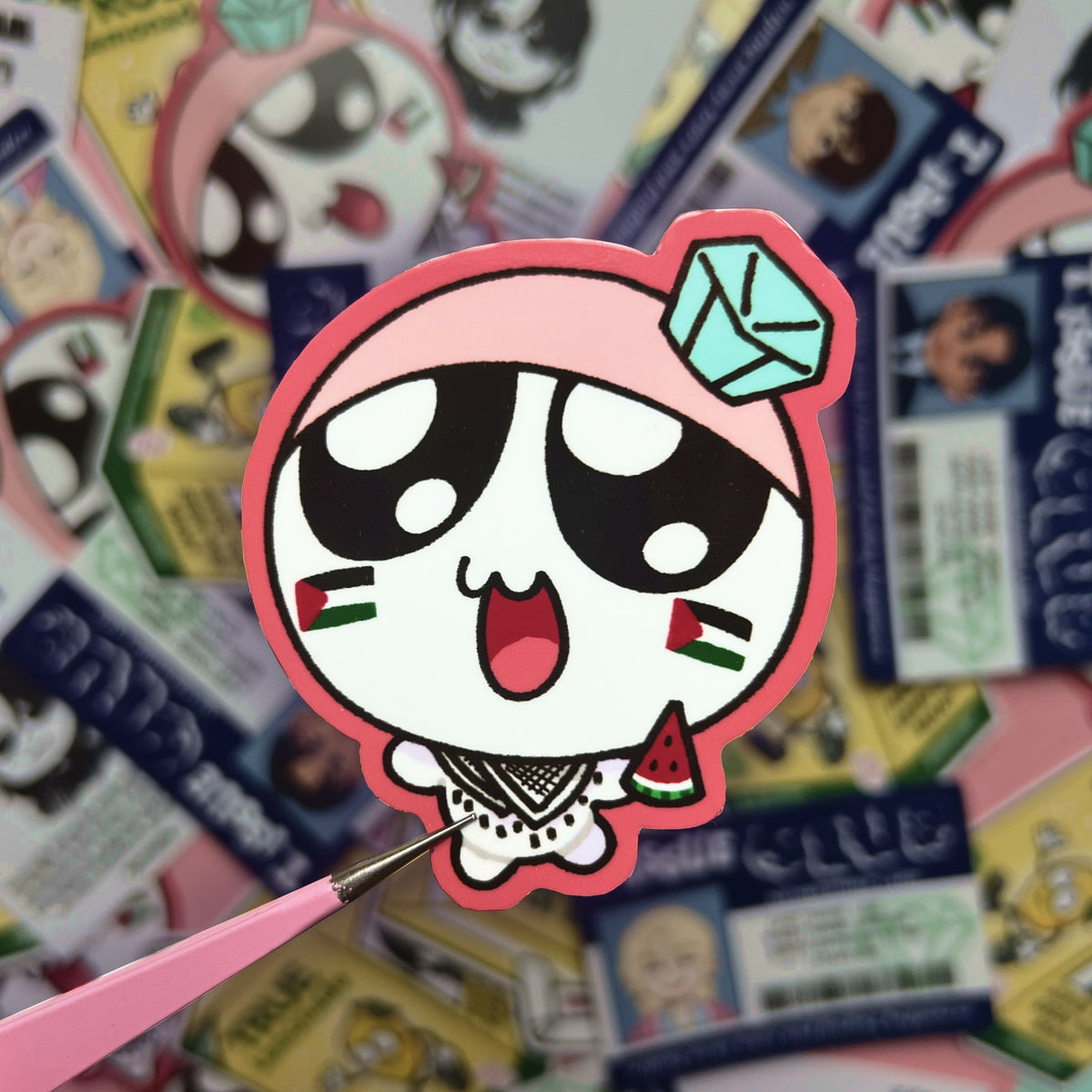 BongBongie Watermelon Sticker