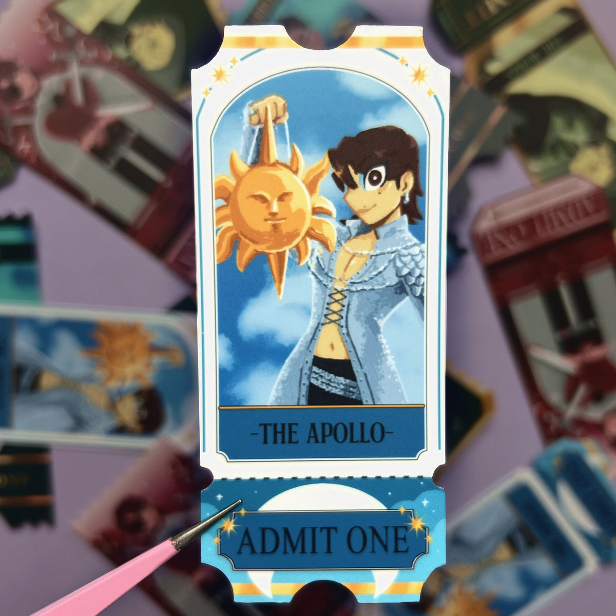 Spell Ticket Performance Unit Sticker