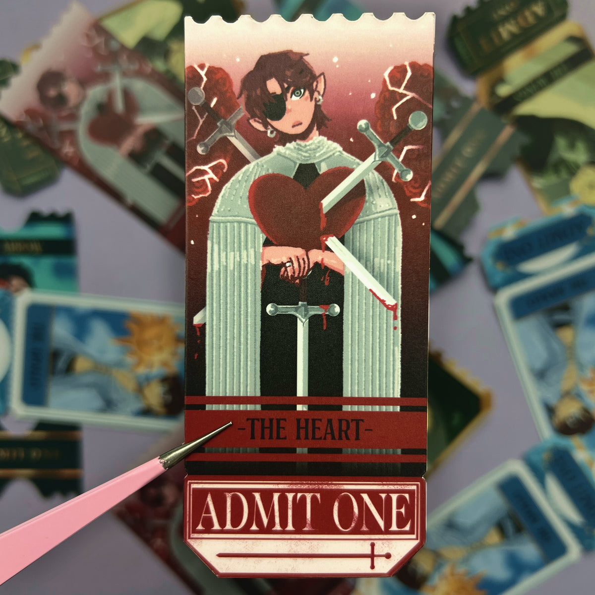 Spell Ticket Performance Unit Sticker